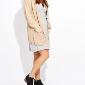 Women's Wheat Heather Sweater Cardigan S/M